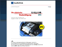 Tablet Screenshot of epc.beetle24.de
