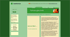 Desktop Screenshot of kfztechnik.beetle24.de