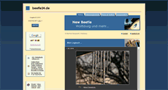 Desktop Screenshot of beetle24.de