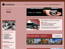 Tablet Screenshot of fotos.beetle24.de