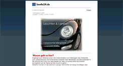 Desktop Screenshot of lampenwechsel.beetle24.de